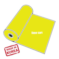 PVC Lime Sarı (Lime Yellow) Flex / 51 cm x 1 metre - 2
