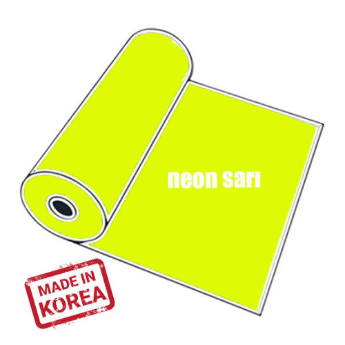 PVC Neon Sarı (Neon Yellow) Flex / 51 cm x 1 metre - 2