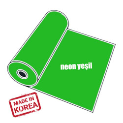 PVC Neon Yeşil (Neon Green) Flex / 51 cm x 1 metre - 2