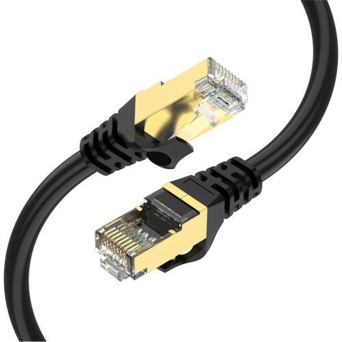Qgeem QG-OT0601 1mt Cat6 CU AWG24-7 UTP Siyah Network Kablosu - QGEEM