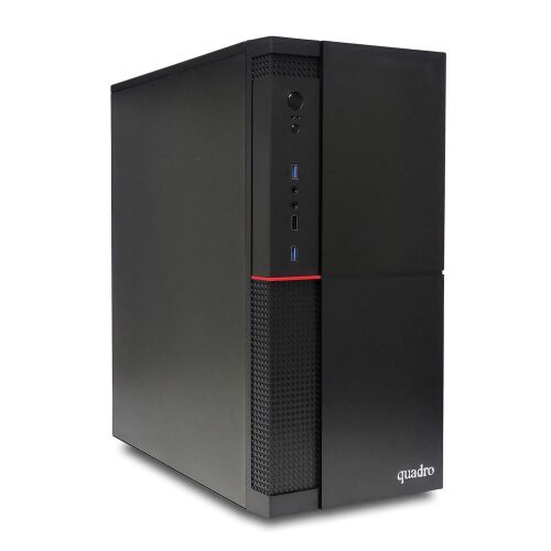 Quadro Solid 124164 i5 12400F 16gb 480gb SSD 4gb GT730 Freedos --DVD YOK-- Masaüstü Bilgisayar - QUADRO (1)