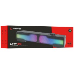 Rampage Arty X13 2.0 Bluetoothlu Rms 3W-2 RGB Işıklı Multimedia Usb 5V 45dB Gaming Oyuncu Speaker - 2