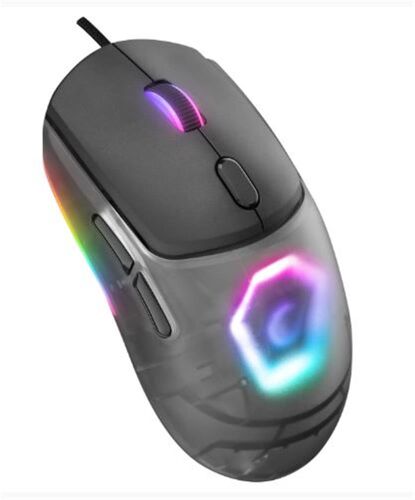 Rampage Hyalo M1 Siyah Değiştirilebilir 3 Kapaklı RGB 12000 DPI Gaming Oyuncu Mouse - RAMPAGE (1)