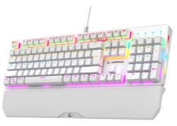 Rampage KB-R86 UMBRA Beyaz USB Rainbow Aydınlatmalı Blue English Mekanik Gaming Oyuncu Klavye - 2