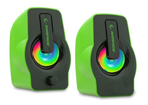 Rampage RMS-G7 Falsetto 2.0 6 Watt Yeşil 5v Usb - 1