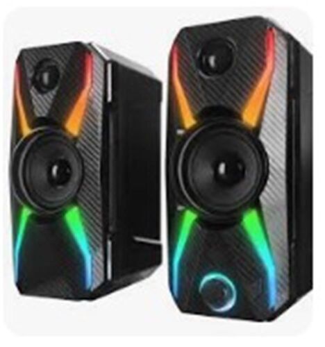 Rampage RMS-X5 2.0 Siyah Multimedia Gaming USB Speaker - RAMPAGE