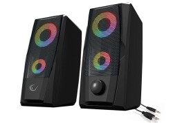 Rampage RMS-X9 2.0 RGB Işıklı Multimedia 5V 30dB Gaming Oyuncu Speaker - 1