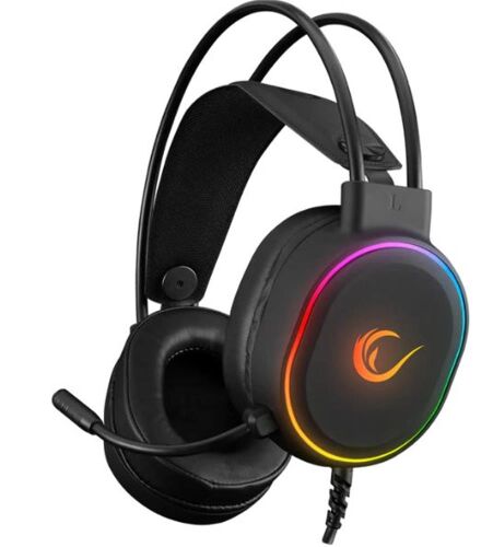 Rampage ROGUE Siyah USB RGB Ledli Gaming Esnek Mikrofonlu Oyuncu Kulaklık - RAMPAGE (1)