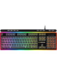 Rampage SHINE K14 Siyah USB RGB Backlight Membrane Gaming Oyuncu Klavye - 3