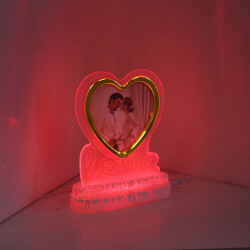 Renk Değiştiren LED Işıklı Mıknatıslı Çerçeve - 2