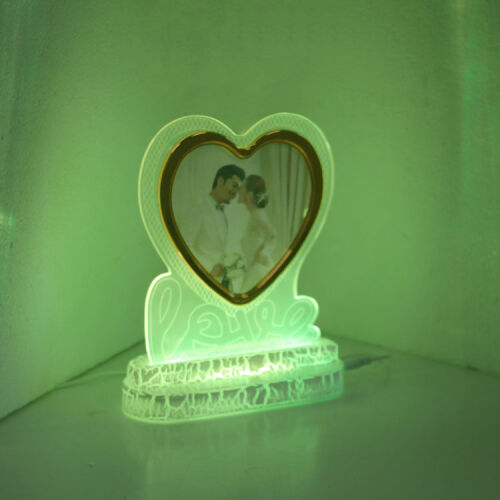 Renk Değiştiren LED Işıklı Mıknatıslı Çerçeve - 3