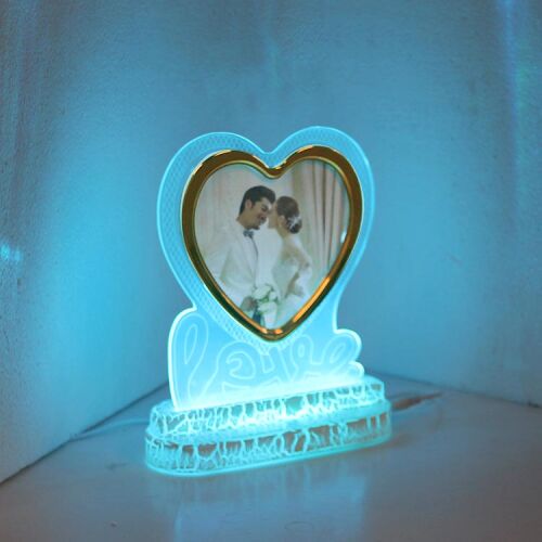 Renk Değiştiren LED Işıklı Mıknatıslı Çerçeve - 5