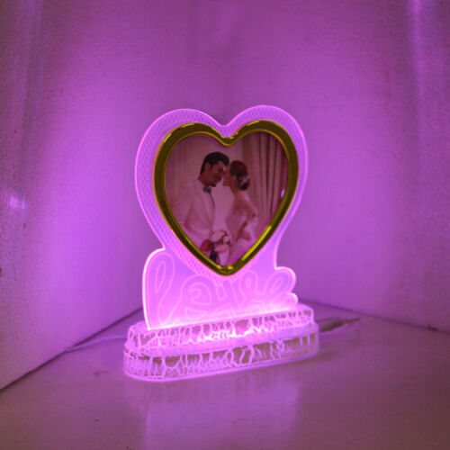 Renk Değiştiren LED Işıklı Mıknatıslı Çerçeve - 4