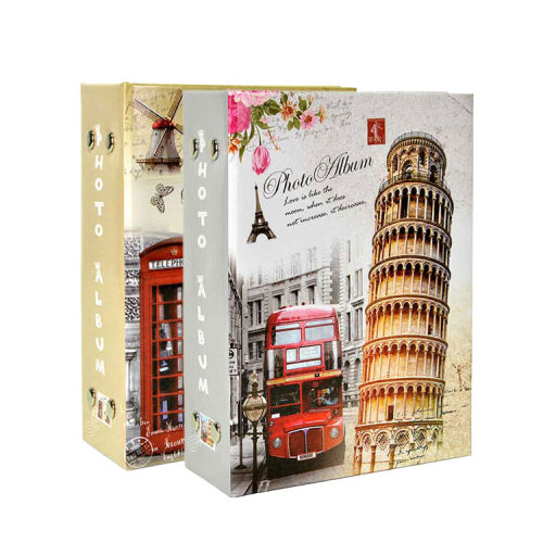 Renkli Desenli 100'lük 10x15cm. Promosyon Fotoğraf Albümü - OFİSOMİ-T