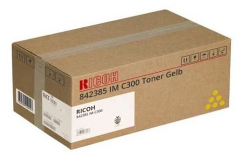 Ricoh IM C300 Yellow Sarı Orjinal Fotokopi Toneri IM C300-300F 6.000 Sayfa Gr-C4 - 1