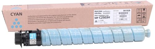 Ricoh MP C2503CH Cyan Mavi Orjinal Fotokopi Toneri MP C2003-2004-2011-2504 9.500 Sayfa - 1