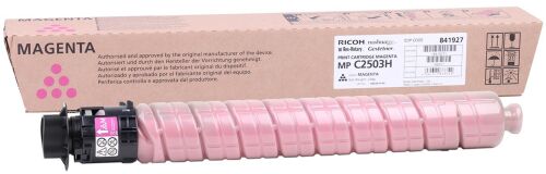 Ricoh MP C2503MH Magenta Kırmızı Orjinal Fotokopi Toneri MP C2003-2004-2011-2504 9.500 Sayfa - 1