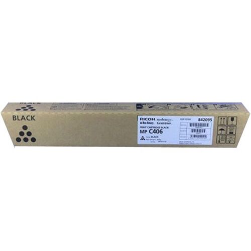 Ricoh MP C306 Black Siyah Orjinal Fotokopi Toneri MP C307-406 17.000 Sayfa - RICOH
