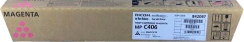 Ricoh MP C306 Magenta Kırmızı Orjinal Fotokopi Toneri MP C307-406 6.000 Syf. - RICOH