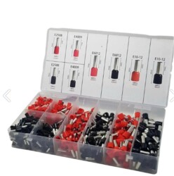 Rose Rc-893 520parça Izoleli Sıkmalı Kablo Pabucu - 1