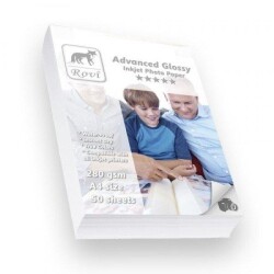 Rovi Advanced Parlak A4 Fotoğraf Kağıdı 280gr - 50 Yaprak - 1