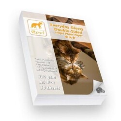 Rovi Everyday Parlak Çift Taraflı A3 Fotoğraf Kağıdı 220gr - 50 Yaprak - 1