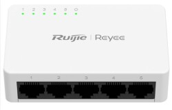 Ruijie Reyee RG-ES05F 5 Portlu, 10-100 Fast Ethernet Tak Çalıştır Switch Plastik Kasa - 1