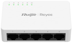 Ruijie Reyee RG-ES05G-L 5 Portlu 10-100-1000 Gigabit Tak Çal Tak Çalıştır Switch Plastik Kasa - 1
