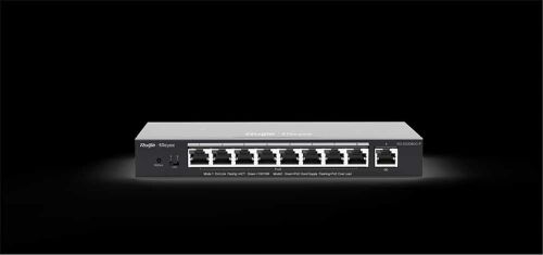 Ruijie-Reyee RG-ES209GC-P 8 Port POE+ 10-100-1000Mbps+1Port 10-100-1000Mbps Yönetilebilir Çelik 120W - RUIJIE