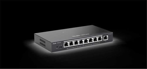 Ruijie-Reyee RG-ES209GC-P 8 Port POE+ 10-100-1000Mbps+1Port 10-100-1000Mbps Yönetilebilir Çelik 120W - RUIJIE (1)