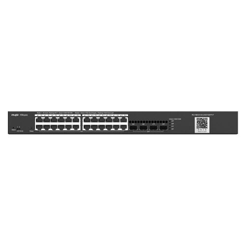 Ruijie-Reyee RG-NBS3100-48GT4SFP-P 48 Port 10-100-1000 Mbps Poe+ + 4 Port SFP L2 Yönetilebilir - RUIJIE REYEE