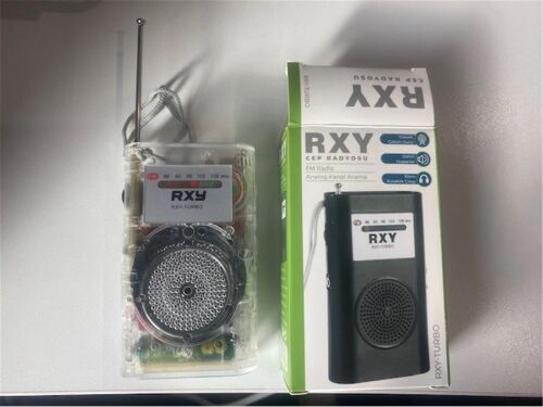 Rxy Fm Ceb Radyosu (Dahili Hoparlör-Stero Kulaklık Çıkışı-Yüksek Çekim Gücü) - RXY