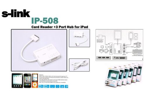 S-link IP-508 Ipad Kart Okuyucu - S-LİNK