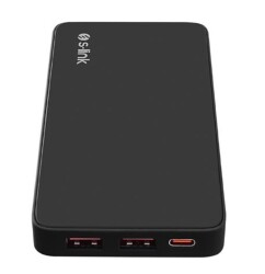 S-link P311L 10000mAh PRM LED Logo Siyah LCD Taşınabilir Pil Şarj Cihazı Powerbank - 2