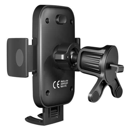 S-link SL-AT89 Universal Ayarlanabilir Siyah Klima Izgara Üzeri Araç Telefon Tutucu - S-LİNK (1)