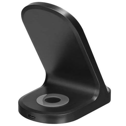 S-link SL-CW05 Mobil Telefon Uyumlu 15W LED Logo PRM Siyah Kablosuz Şarj Cihazı - S-LİNK