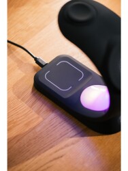 S-link SL-CW20 Telefon, Saat, Kulaklık Uyumlu 15W Siyah RGB Kablosuz Şarj Cihazı - 6