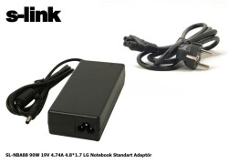 S-link SL-NBA88 90w 19v 4.74a 4.8-1.7 Lg Notebook Adaptörü - 1