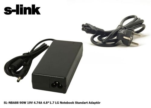 S-link SL-NBA88 90w 19v 4.74a 4.8-1.7 Lg Notebook Adaptörü - S-LİNK