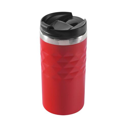 S-link SL-TM03 Kırmızı 300ML Iç 304 Dış 201 Paslanmaz Çelik Kupa-Bardak - 1