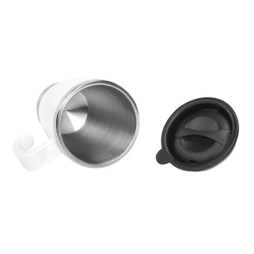 S-link SL-TM1981 Beyaz 415ML Iç 304 Dış 201 Paslanmaz Çelik Kupa - S-LİNK (1)