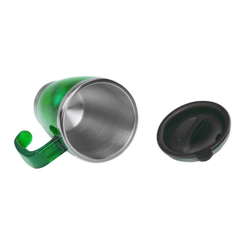 S-link SL-TM1981 Yeşil 415ML Iç 304 Dış 201 Paslanmaz Çelik Kupa - 2