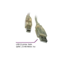 S-link sl-u2015 1.5mt 2.0 Usb Yazıcı Kablosu - 1