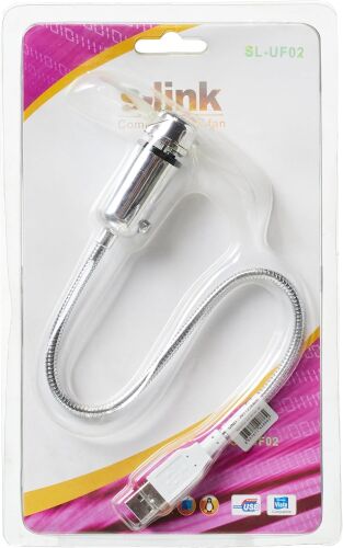 S-link SL-UF02 Anahtarlı + Ledli Usb Fan - 6
