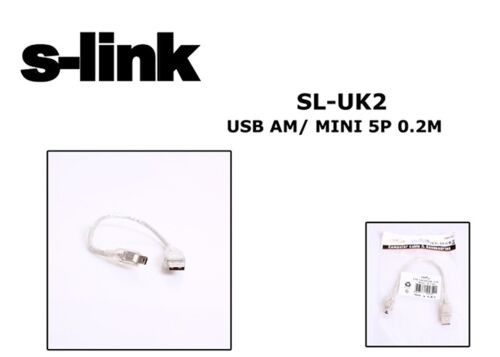 S-link SL-UK2 Mini 5p To 0.20mt Usb Kamera Kablosu - 1
