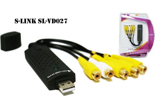 S-link SL-VD027 Usb To dvr 4port Adaptör - 1