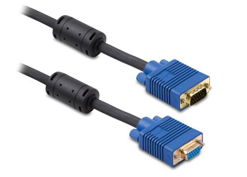 S-link SLX-187 VGA F-M 15P 5m Monitör Kablosu - 1