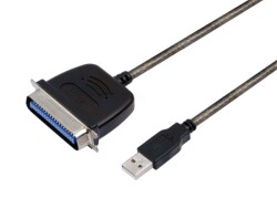 S-link Swapp SW-U614 Siyah USB to Parallel (CN36M) Kablo - 1