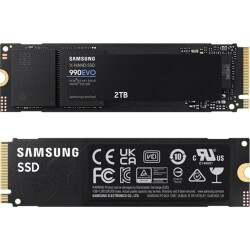 Samsung 2TB 990 Evo MZ-V9E2T0BW 5000MB-4200MBSN Pcıe 4.0 X4 Nvme 2.0 M.2 SSD 5 Yıl Garantili - 2