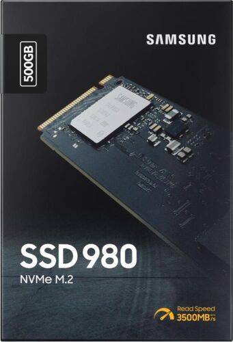 Samsung 500GB 980 M.2 2280 NVMe 3100MB- s 2600MB-s MZ-V8V500BW Ssd Harddisk - 2